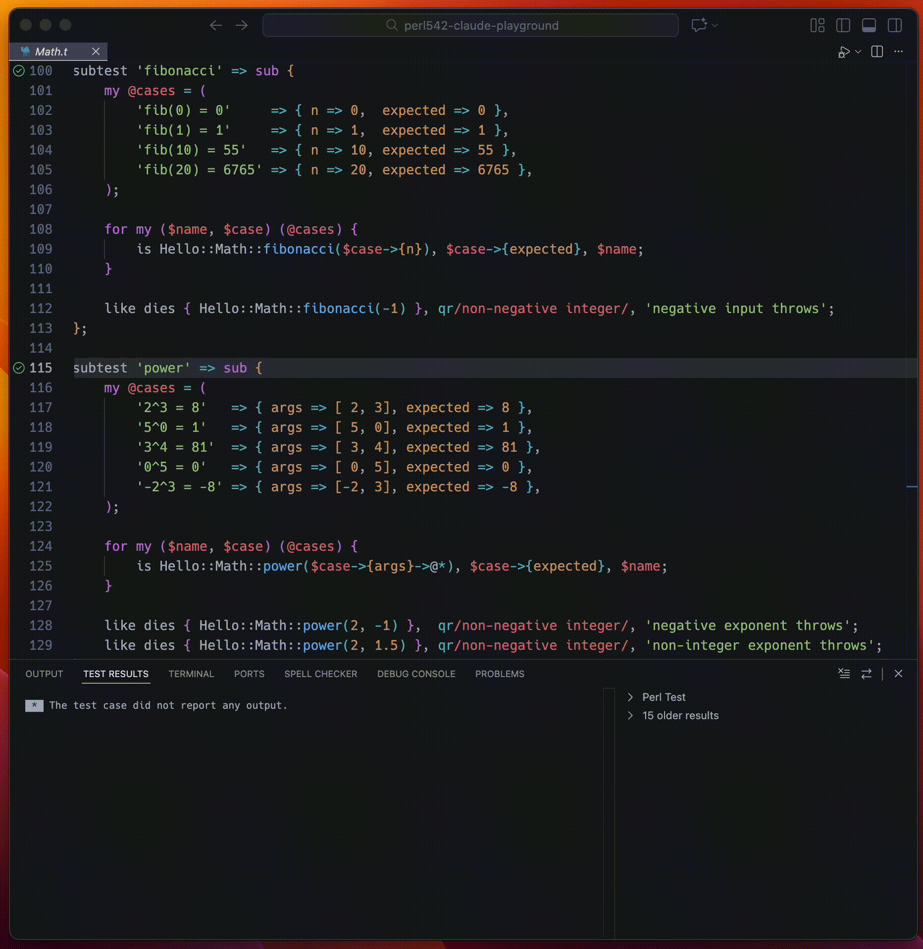 VSCode extension demo